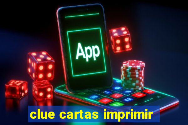 clue cartas imprimir